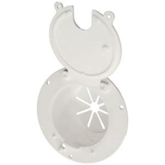 Picture of Zebra  Polar White Cable Hatch Access Door  19-3279                                                                          