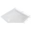 Picture of Icon  4"H Bubble Dome Neo Angle White PC Skylight w/17" X 32.5" Flange 12199 22-6235                                         