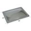 Picture of Icon  4"H Bubble Dome Rectangular Smoke PC Skylight w/22" X 28" Flange 12119 22-0043                                         